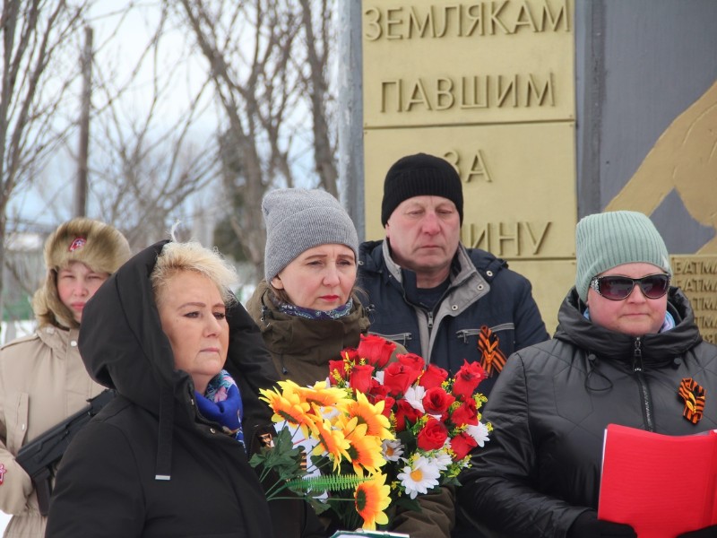 Митинг в честь 80-летия Победы.