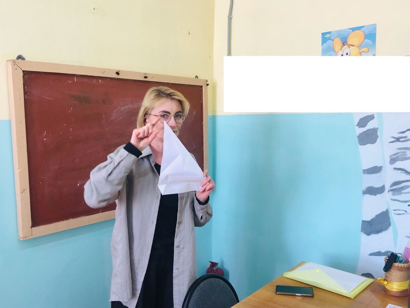 Юные патриоты воссоздали атмосферу Великой Победы.