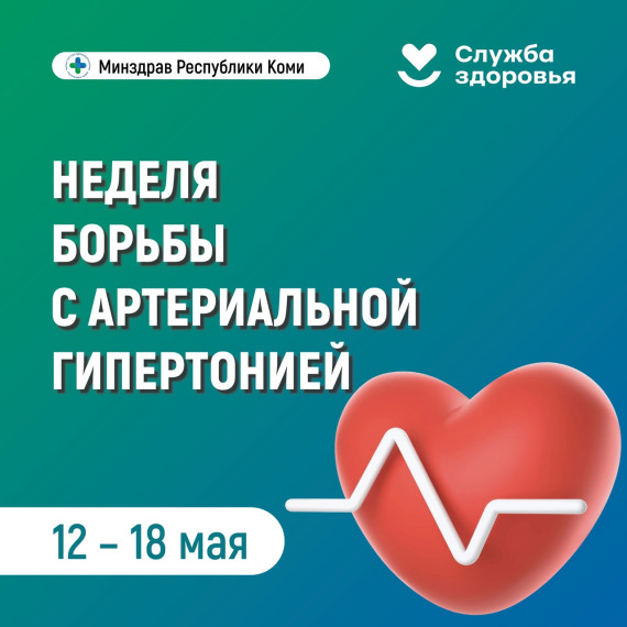 В Республике Коми стартовала Неделя борьбы с артериальной гипертонией.